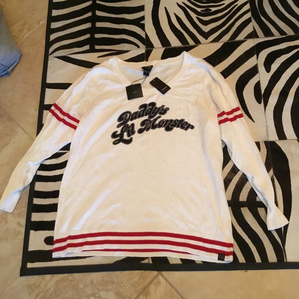 Torrid Suicide Squad sweater size 3x New